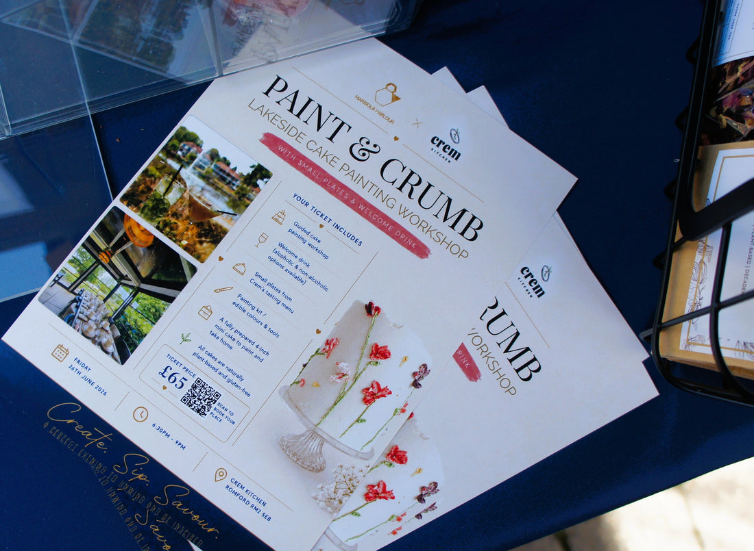 Paint & Crumb | A Lakeside Sip and Cake Painting Experience