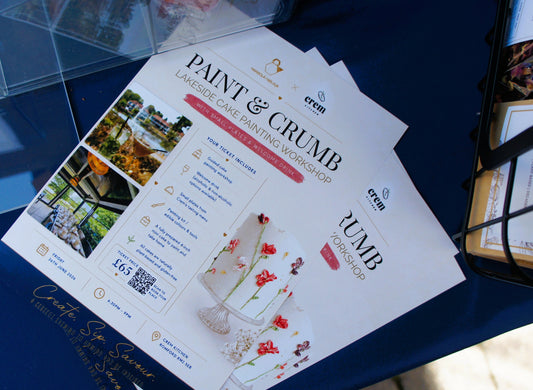 Paint & Crumb | A Lakeside Sip and Cake Painting Experience