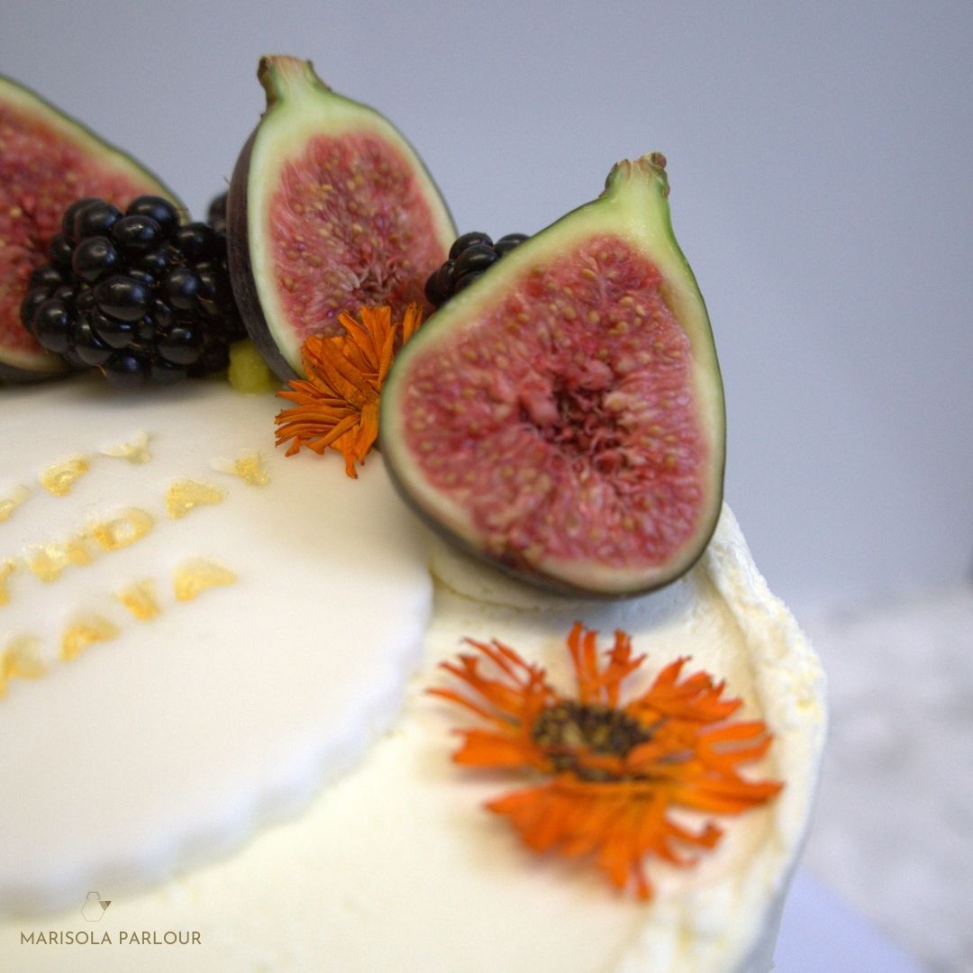 Vegan Vanilla Cake | Birthday | Anniversary image 2