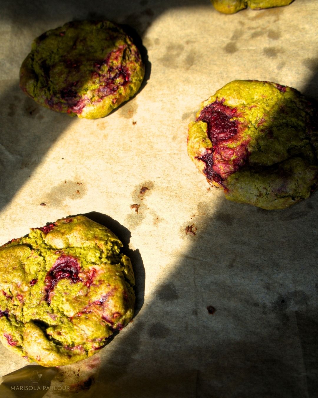 Matcha Raspberry Cookie image 0