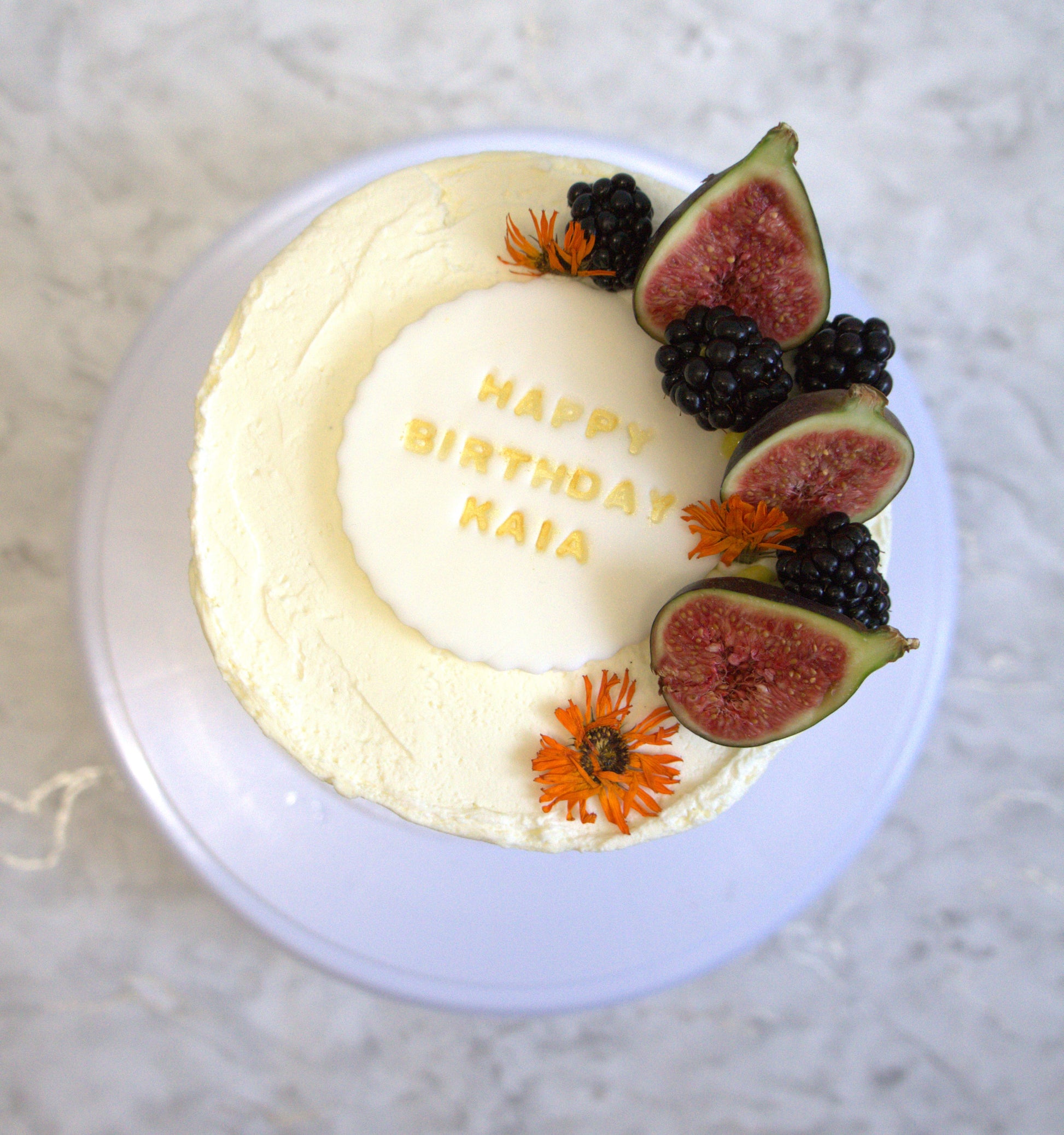 Vegan Vanilla Cake | Birthday | Anniversary image 1