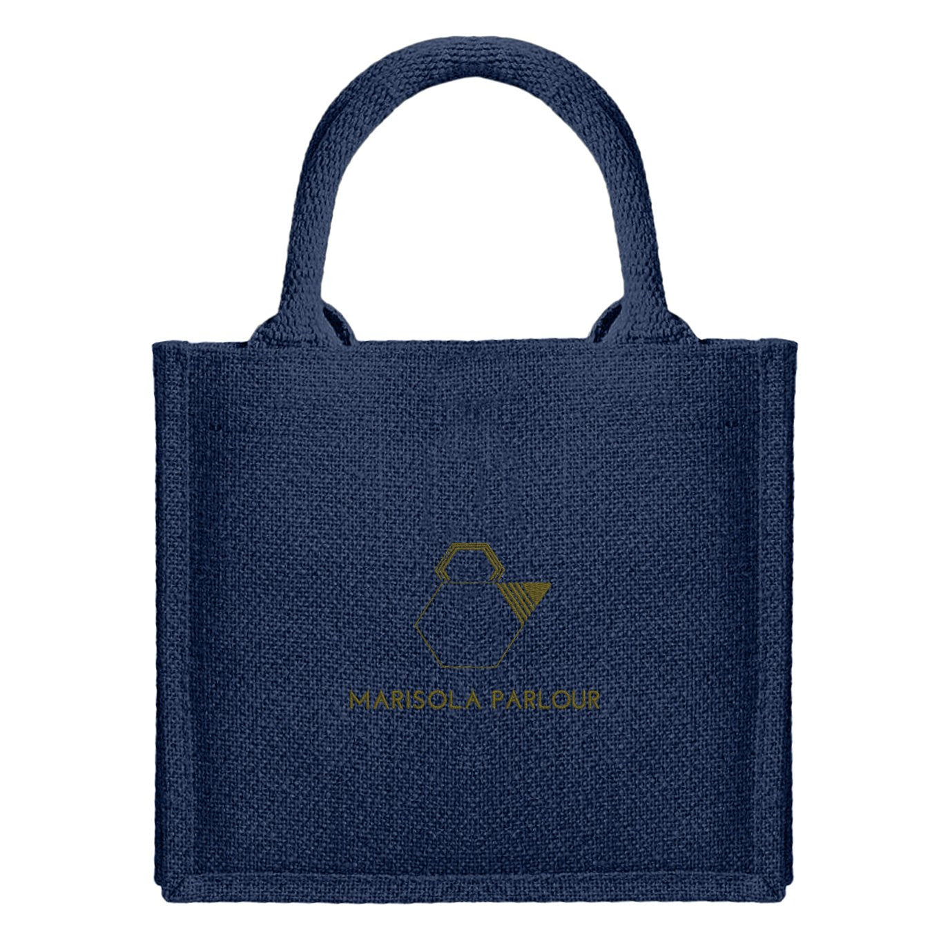 Reusable Jute Gift Bag – Navy or Natural | Multiple Sizes