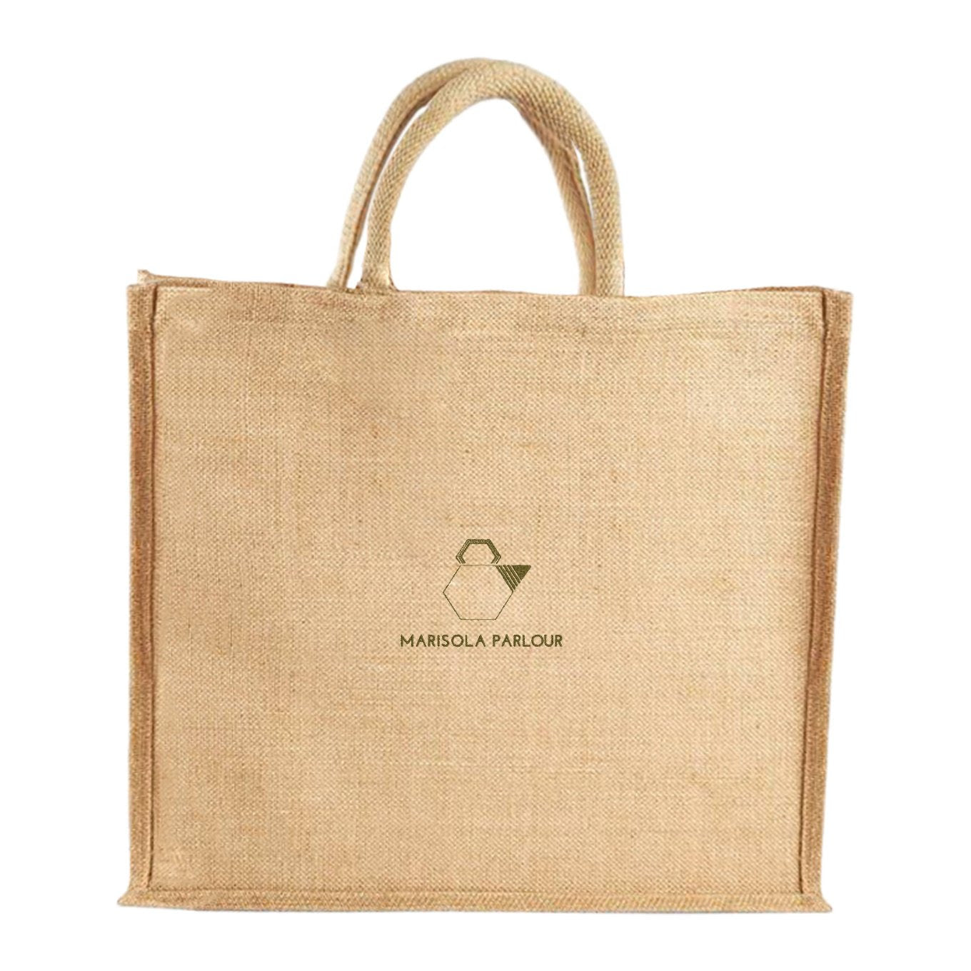 Reusable Jute Gift Bag – Navy or Natural | Multiple Sizes