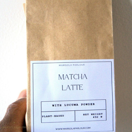 Matcha Latte with Lucuma image 0