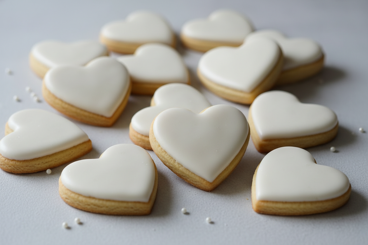 Please make them heart shaped. 